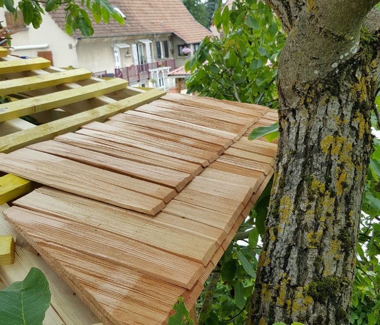 Couverture en Tuiles Mélèze